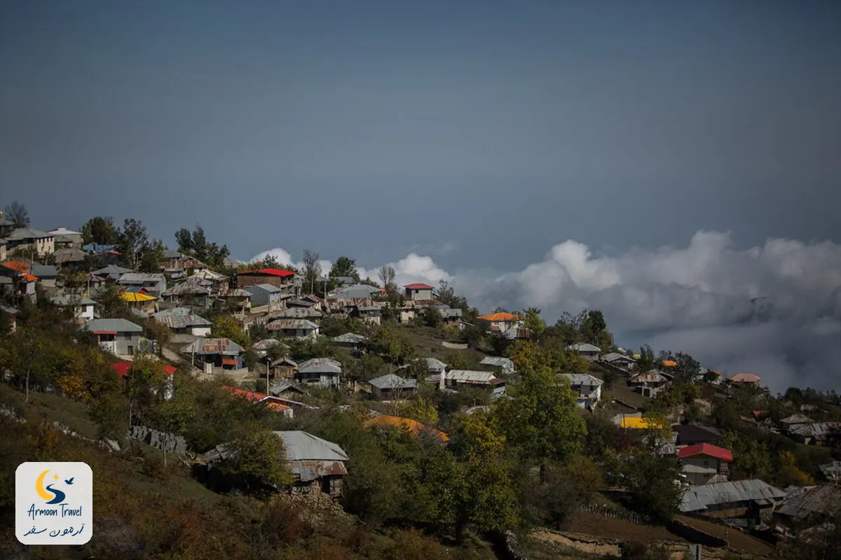 روستای فیلبند بر فراز ابرها