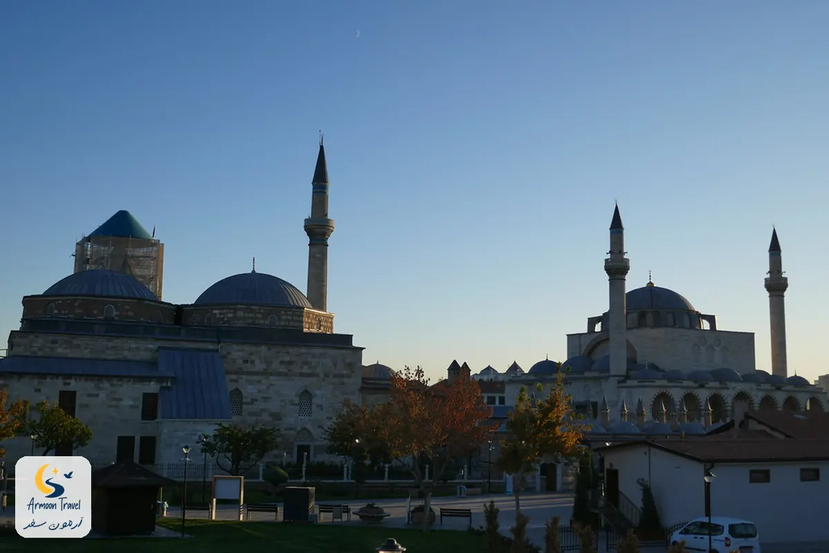 قونیه در غروب