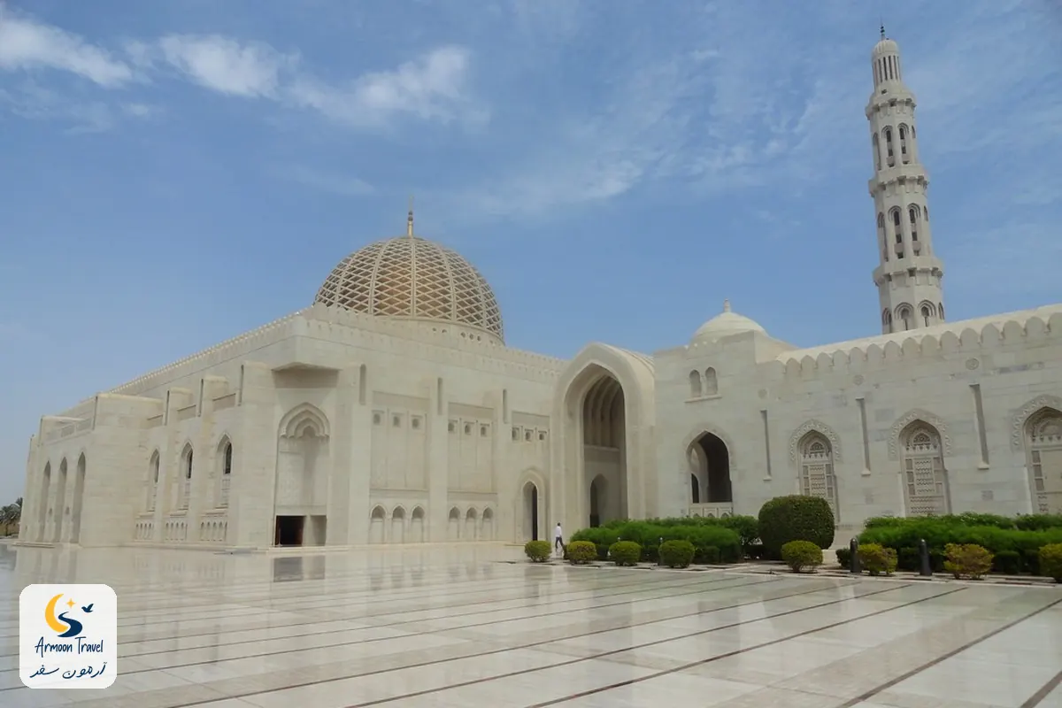 سفر به عمان — مسجد جامع سلطان قابوس، مسقط